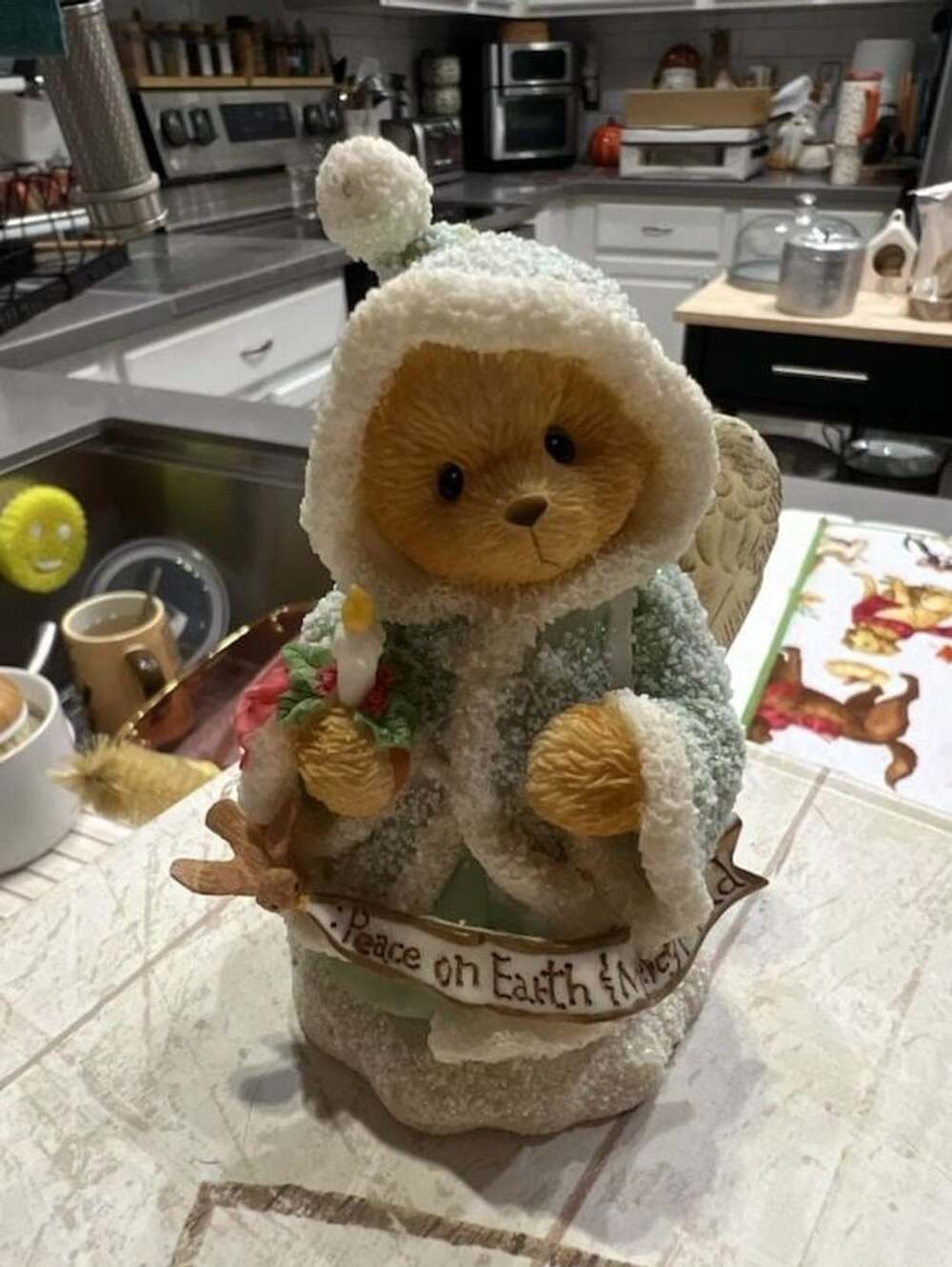 Cherished Teddies Angela Figurine Peace On Earth And Mercy Mild
